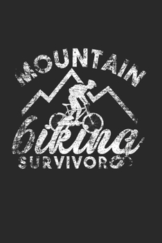 Mountainbiker Notebook: Diary Journal 6x9 inches with 120 Lined Pages