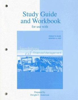 Paperback Study Guide/Workbook to accompany Foundations of Financial Management Book