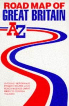 Map AZ road map of Great Britain Book