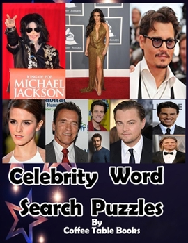 Paperback Celebrity Word Sarch Puzzles: 780 most popular Celebrities who are popular all around the world from A-Z. Book