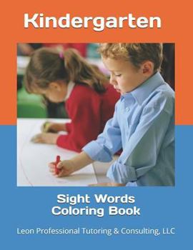 Paperback Sight Words Coloring Book: Kindergarten Book