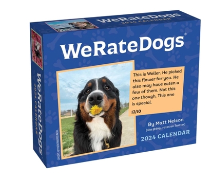 Calendar Weratedogs 2024 Day-To-Day Calendar Book