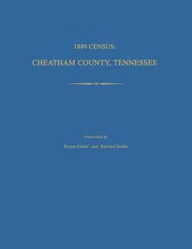 Paperback 1880 Census, Cheatham County, Tennessee Book