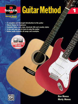 Basix Guitar Method, Bk 1: German Language Edition, Book & CD