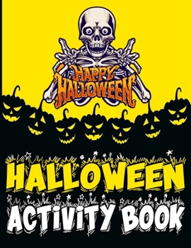 Paperback Halloween Activity Book: Halloween Word Search, Step-by-Step Drawing Guide to Draw Monsters, Cute Monsters Coloring pages, Halloween Mazes and Book