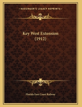 Paperback Key West Extension (1912) Book
