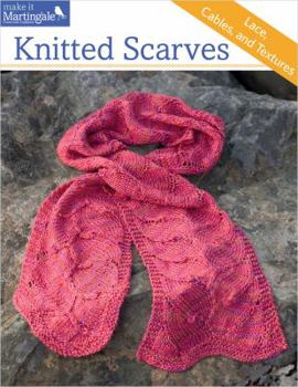 Paperback Knitted Scarves: Lace, Cables, and Textures Book