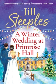 Paperback A Winter Wedding at Primrose Hall [Large Print] Book