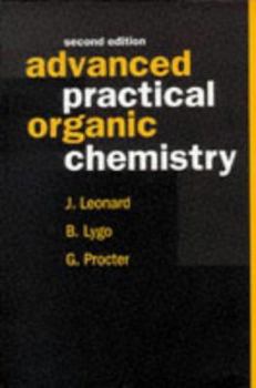 Paperback Advanced Practical Organic Chemistry, Second Edition Book