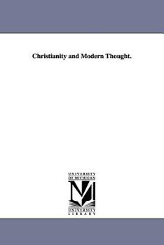 Paperback Christianity and Modern Thought. Book