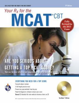 Paperback MCAT (Medical College Admission Test) with CD: Your RX for the Book