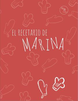 Paperback Recetario de Marina Book