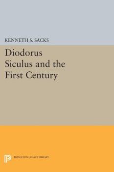 Paperback Diodorus Siculus and the First Century Book