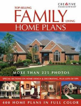 Paperback Top-Selling Family Living Home Plans Book