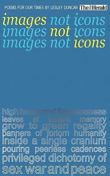 Paperback Images Not Icons: Poems for Our Times Book