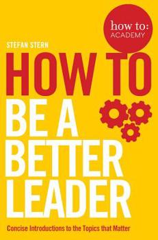 Paperback How to: Be a Better Leader Book