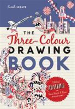 Paperback The Three-Colour Drawing Book