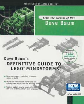 Paperback Dave Baum's Definitive Guide to Lego Mindstorms Book