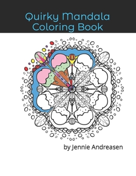 Paperback Quirky Mandala Coloring Book