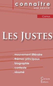 Paperback Fiche de lecture Les Justes (Analyse littéraire de référence et résumé complet) [French] Book