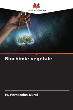 Paperback Biochimie végétale [French] Book