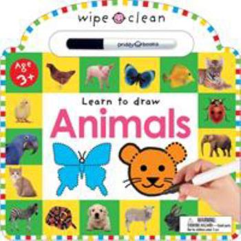 Board book Animals: 26 Wipe-Clean Pages of Early Learning Fun [With Wipe Off Pen] Book