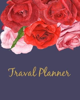 Paperback Travel Planner: Vacation Log Book, Travel And Budget Planner, Expense Tracker, Large Memory Keepsake Book