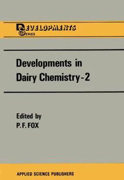 Paperback Developments in Dairy Chemistry--2: Lipids Book