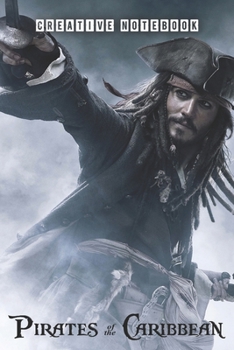 PIRATES OF CARIBBERIAN Creative Notebook: Organize Notes, Ideas, Follow Up, Project Management, 6" x 9" (15.24 x 22.86 cm) - 110 Pages - Durable Soft Cover - Line