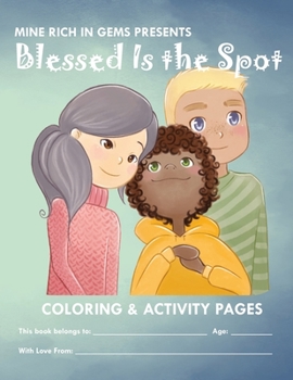 Paperback Blessed Is the Spot Coloring & Activity Book