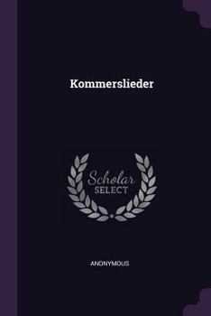 Paperback Kommerslieder Book