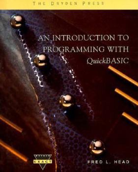 Paperback Introduction to Programming with Quick Basic 3.5 Book