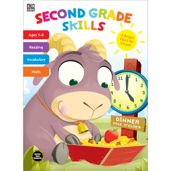 Paperback Second Grade Skills Book