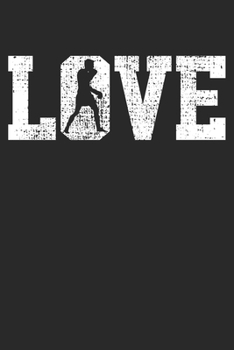 Notebook: Boxing Love Vintage Gift Dot Grid 6x9 120 Pages