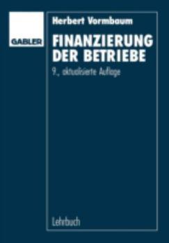 Paperback Finanzierung Der Betriebe [German] Book