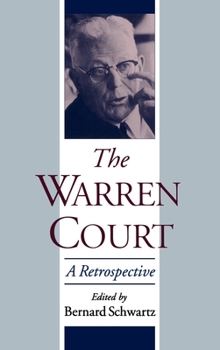 Hardcover The Warren Court: A Retrospective Book