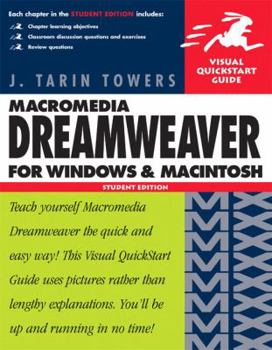 Paperback Macromedia Dreamweaver MX for Windows and Macintosh: Visual QuickStart Guide, Student Edition Book
