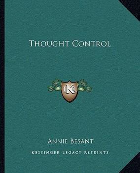 Paperback Thought Control Book
