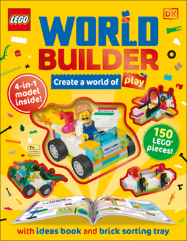 Paperback Lego World Builder: Create a World of Play with 4-In-1 Model and 150+ Build Ideas! Book
