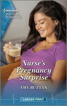 Mass Market Paperback Nurse's Pregnancy Surprise [Large Print] Book
