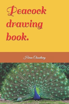 Paperback Peacock drawing book. Book