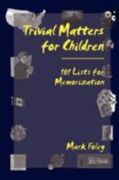 Paperback Trivial Matters for Children Book