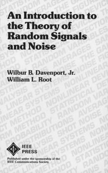Hardcover An Introduction to the Theory of Random Signals and Noise Book