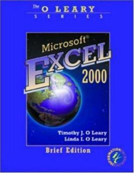Paperback O'Leary Series: Microsoft Excel 2000 Brief Edition Book