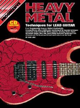 Paperback Heavy Metal Techinques for Lead Guitar: With CD Book