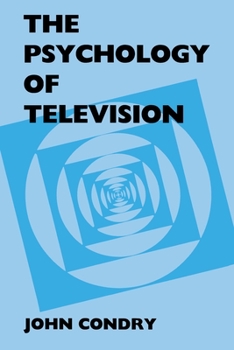 Paperback The Psychology of Television Book