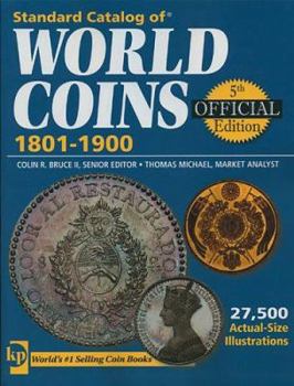 Paperback Standard Catalog of World Coins: 1801-1900 Book