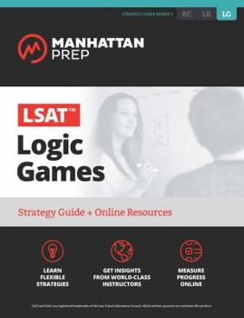 Paperback LSAT Logic Games: Strategy Guide + Online Tracker Book