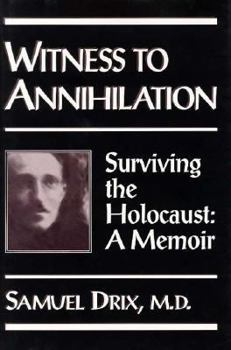 Hardcover Witness to Annihilation (H) Book