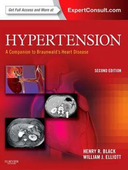 Hardcover Hypertension: A Companion to Braunwald's Heart Disease Book